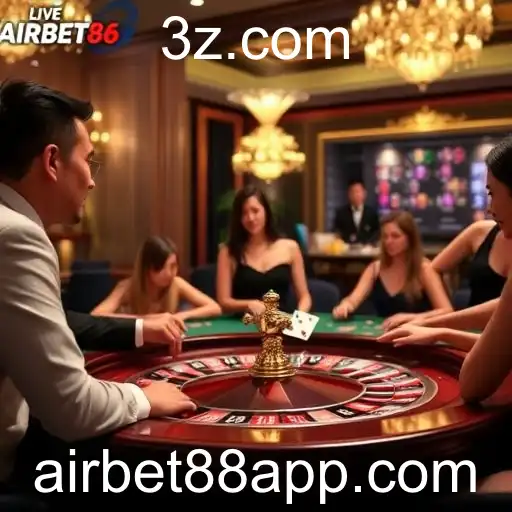 A Experiência Imersiva do Live Casino no AIRBET88